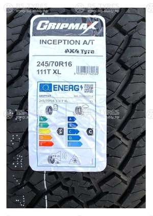 Gripmax Inception A/T 205/70 R15 96T